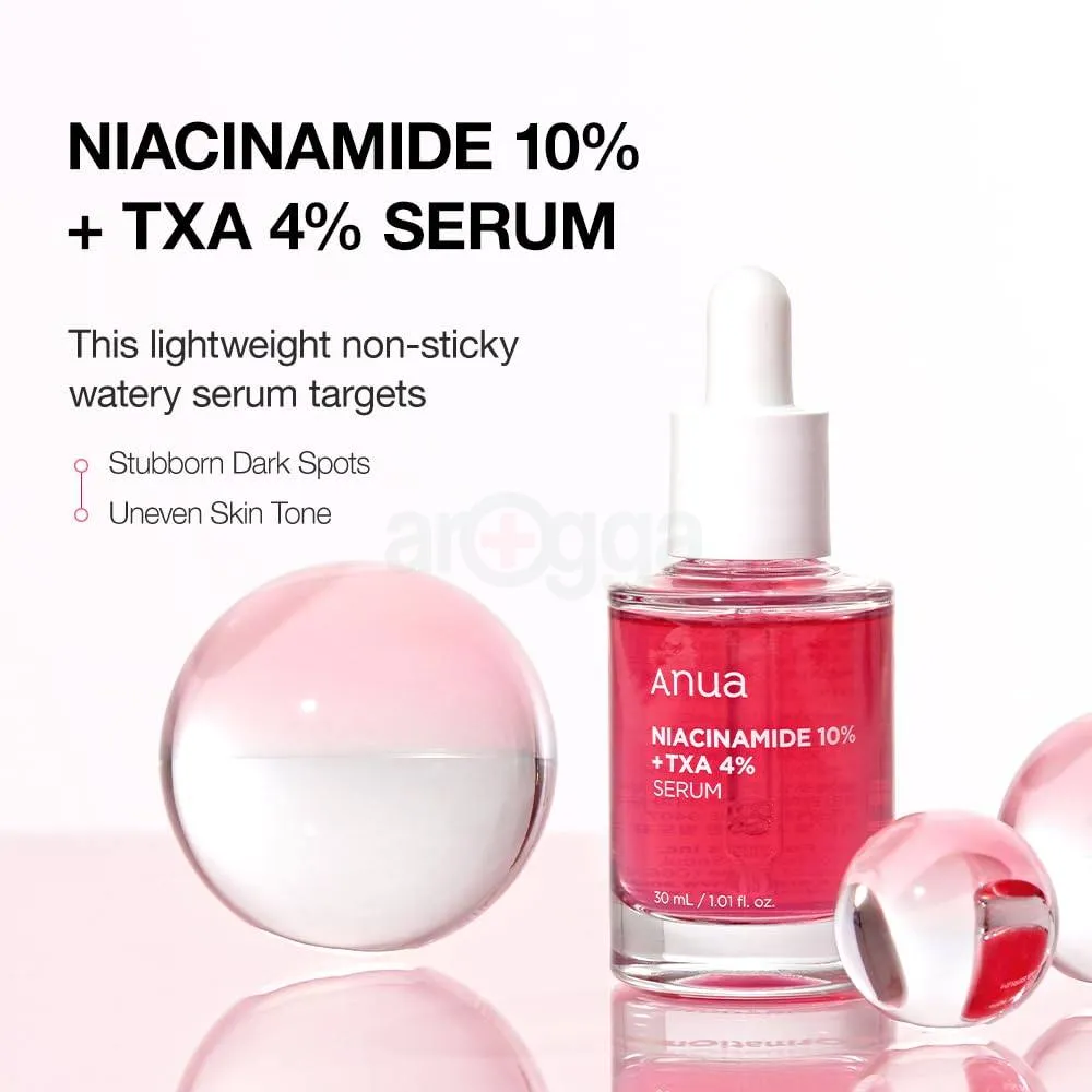 Anua – Niacinamide 10% + TXA 4% Serum for Your Skin